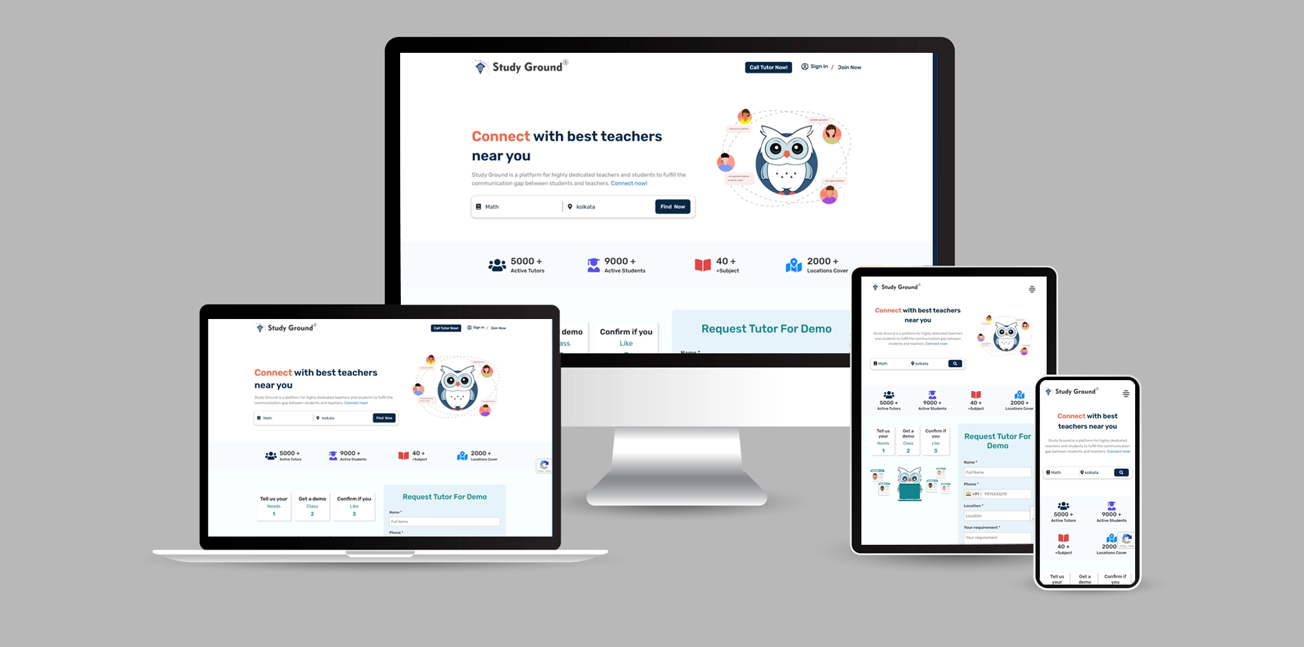 Study Ground – Interactive E-learning Platform for Students & Educators